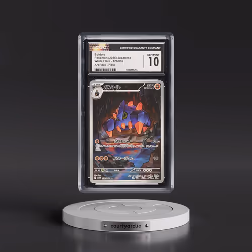 2025 White Flare - sv11W #126/086 Boldore - Art Rare Holo (CGC 10 GEM MINT)