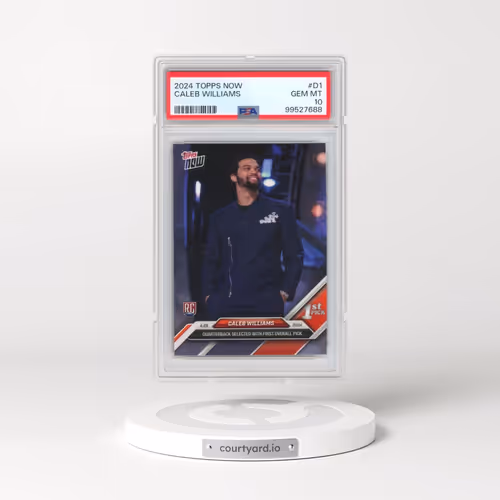 2024 Topps Now #D1 Caleb Williams (PSA 10 GEM MINT)