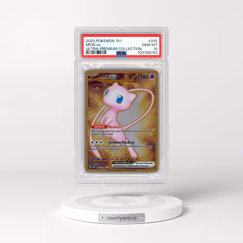 2023 Pokémon 151 Ultra-Premium Collection #205 Mew EX - Holo (PSA 10 GEM MINT)