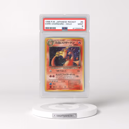 1997 Pokémon Rocket #6 Dark Charizard - Holo (PSA 9 MINT)