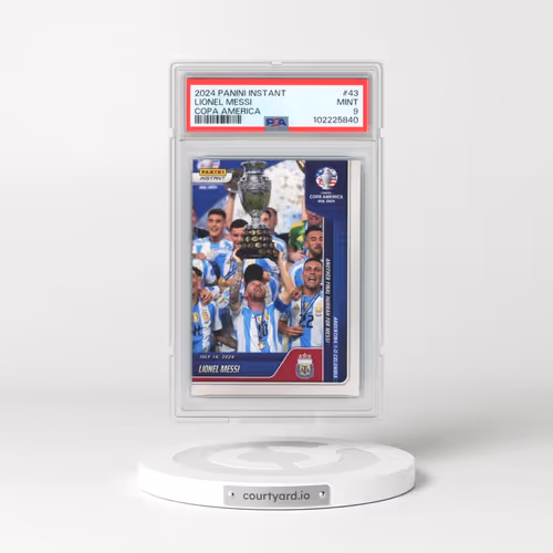 2024 Panini Instant Conmebol Copa America 2024 #43 Lionel Messi (PSA 9 MINT)