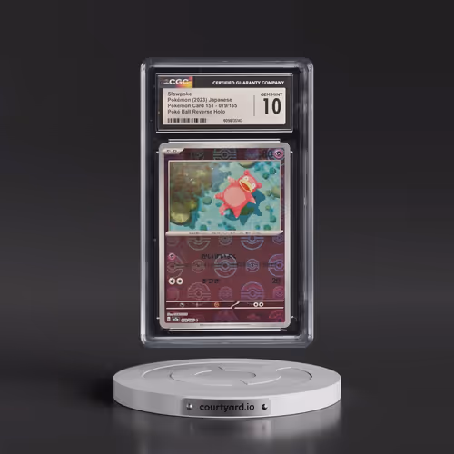 2023 Pokémon Card 151 #079/165 Slowpoke - Reverse Holo Poké Ball (CGC 10 GEM MINT)