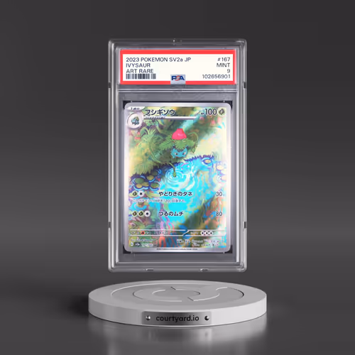 2023 Pokémon Sv2a-Pokemon 151 #167 Ivysaur - Art Rare (PSA 9 MINT)