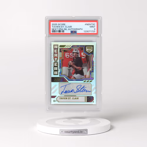 2025 Panini Score Next ERA Nil Autographs #NENTSC Tavien St. Clair (PSA 9 MINT)