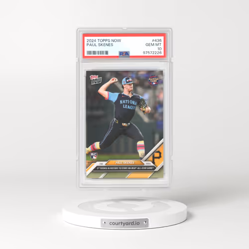 2024 Topps Now #436 Paul Skenes (PSA 10 GEM MINT)