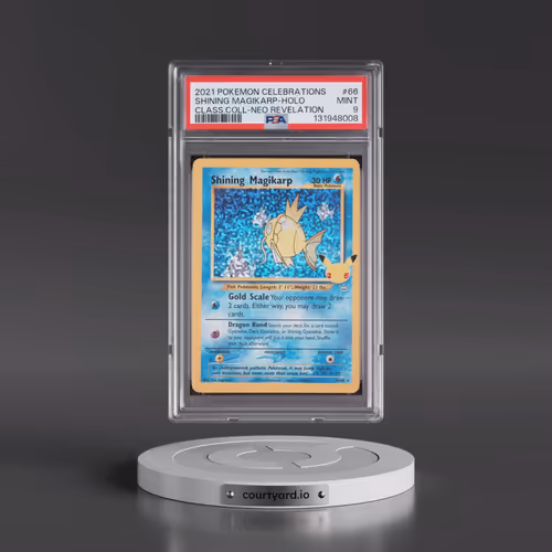 2021 Pokémon Celebrations Classic Collection #66 Shining Magikarp - Holo Holo (PSA 9 MINT)