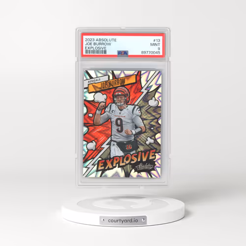 2023 Panini Absolute Explosive #13 Joe Burrow (PSA 9 MINT)