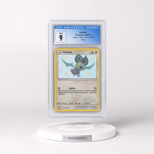 2019 Hidden Fates #SV43/SV94 Noibat - Holo (CGC 9 MINT)