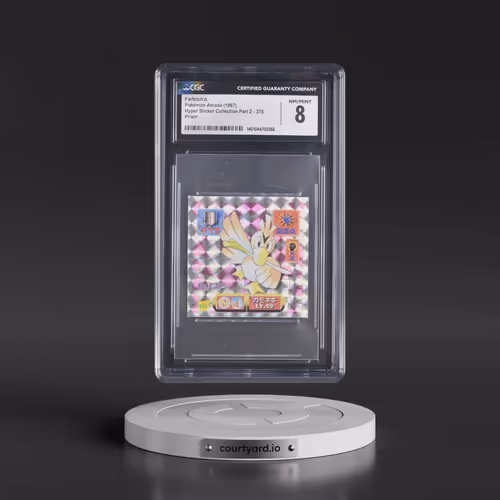 1997 Hyper Sticker Collection Part 2 (1997) #375 Farfetch'd - Prism (CGC 8 NM-MT)
