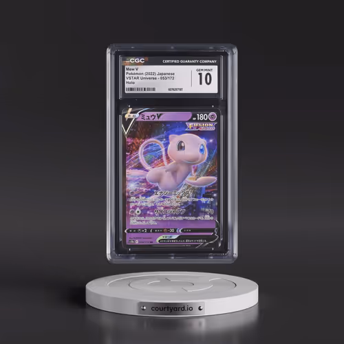 2022 VSTAR Universe #053/172 Mew V - Holo (CGC 10 GEM MINT)