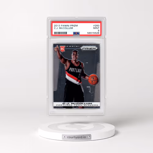 2013 Panini Prizm #283 C.J. McCollum (PSA 9 MINT)