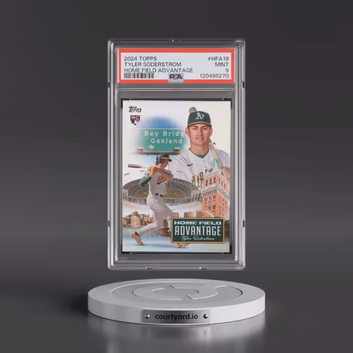 2024 Topps Home Field Advantage #HFA18 Tyler Soderstrom (PSA 9 MINT)