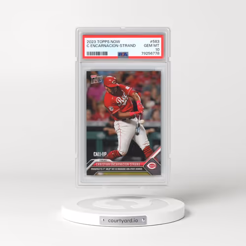 2023 Topps Now #583 Christian Encarnacion-Strand (PSA 10 GEM MINT)
