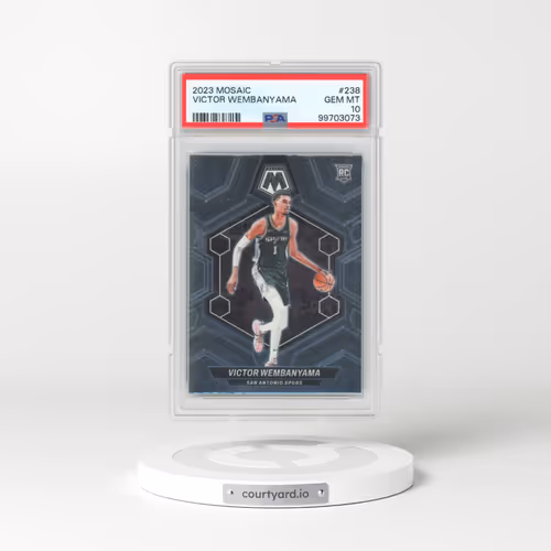 2023 Panini Mosaic #238 Victor Wembanyama (PSA 10 GEM MINT)