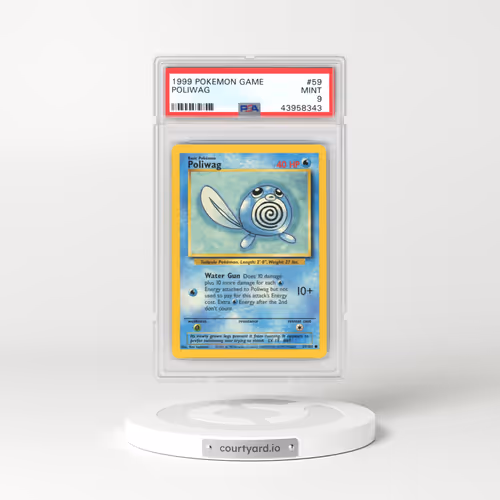 1999 Base Set #59 Poliwag (PSA 9 MINT)