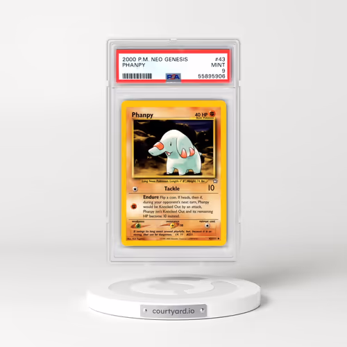 2000 Pokémon Neo Genesis #43 Phanpy (PSA 9 MINT)
