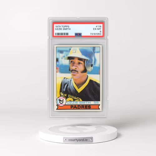 1979 Topps #116 Ozzie Smith (PSA 6 EX-MT)