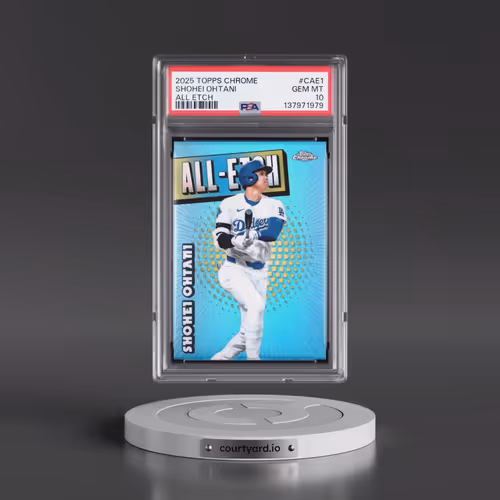 2025 Topps Chrome All Etch #CAE1 Shohei Ohtani (PSA 10 GEM MINT)