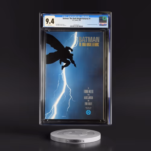 Batman: The Dark Knight Returns #1 CGC 9.4 White Pages (DC Comics, 3/86)