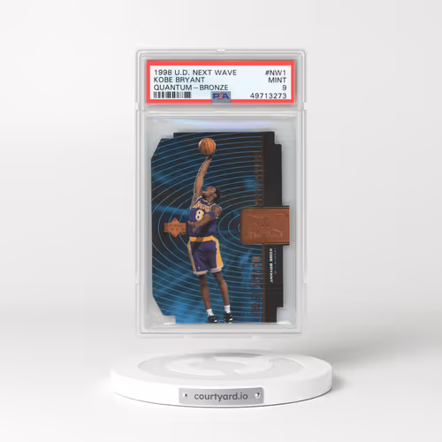 1998 Upper Deck Next Wave #NW1 Kobe Bryant - Quantum-Bronze (PSA 9 MINT)