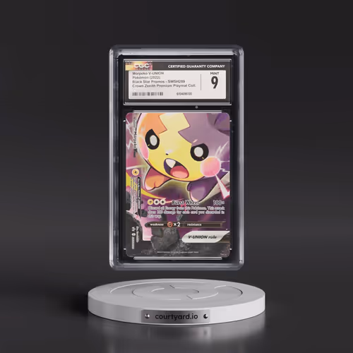 2017 Black Star Promos - Sword & Shield #SWSH289 Morpeko V-UNION - Crown Zenith Premium Playmat Coll