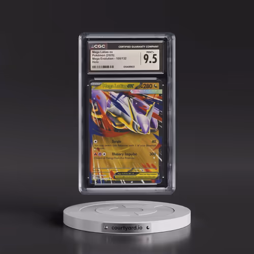 2025 Mega Evolution - MEG EN #100/132 Mega Latias ex - Holo (CGC 9.5 MINT+)