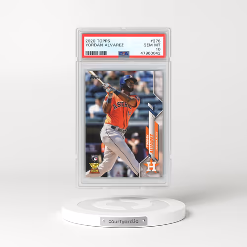 2020 Topps #276 Yordan Alvarez (PSA 10 GEM MINT)