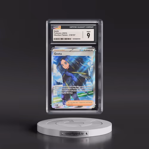 2023 Obsidian Flames - OBF EN #218/197 Geeta - Ultra Rare Holo (CGC 9 MINT)