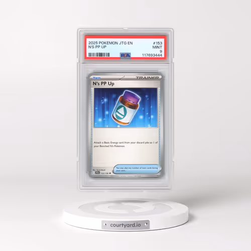 2025 Pokémon Jtg EN-Journey Together #153 N's PP Up (PSA 9 MINT)