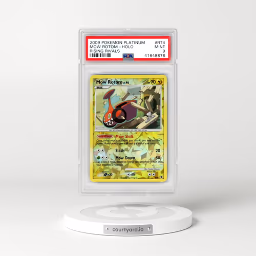 2009 Pokémon Platinum Rising Rivals #RT4 Mow Rotom - Holo (PSA 9 MINT)