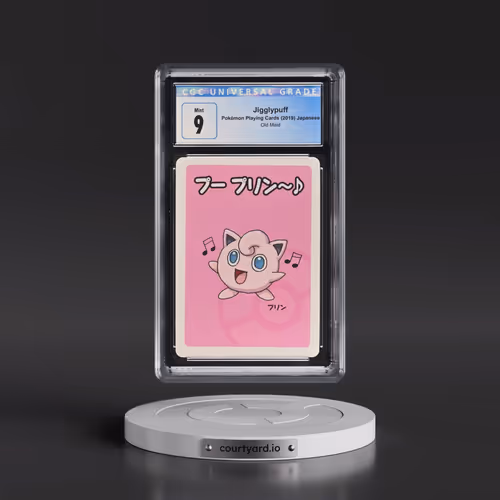2019 Pokémon Old Maid Jigglypuff (CGC 9 MINT)