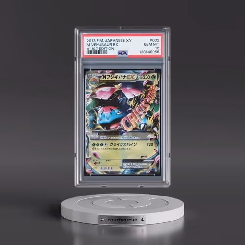 2013 Pokémon XY #002 M Venusaur EX - 1st Edition Holo X (PSA 10 GEM MINT)