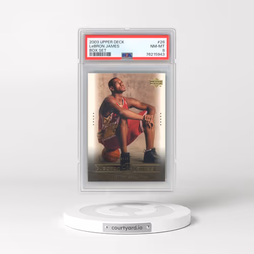 2003 Upper Deck Lebron James Box Set #26 LeBron James (PSA 8 NM-MT)