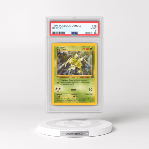 1999 Pokémon Jungle #26 Scyther (PSA 9 MINT)