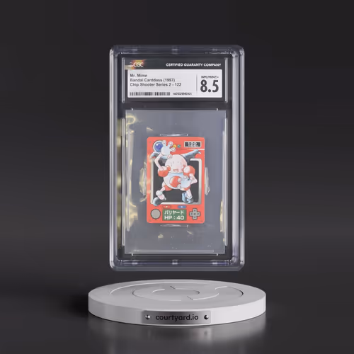 1997 Chip Shooter Series 2 (Rectangular Cards) #122 Mr. Mime (CGC 8.5 NM-MT+)