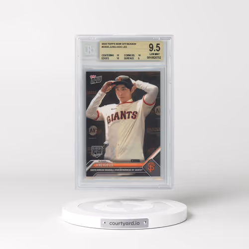 2023 Topps Now Offseason #OS24 Jung Hoo Lee/5761* (BGS 9.5 GEM MINT)