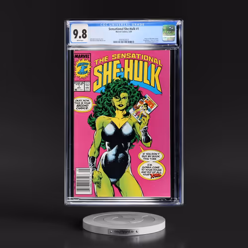 Sensational She-Hulk #1 CGC 9.8 White Pages (Marvel Comics, 5/89)
