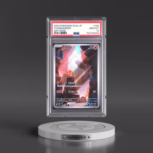 2023 Pokémon Sv2a-Pokemon 151 #168 Charmander - Art Rare (PSA 10 GEM MINT)