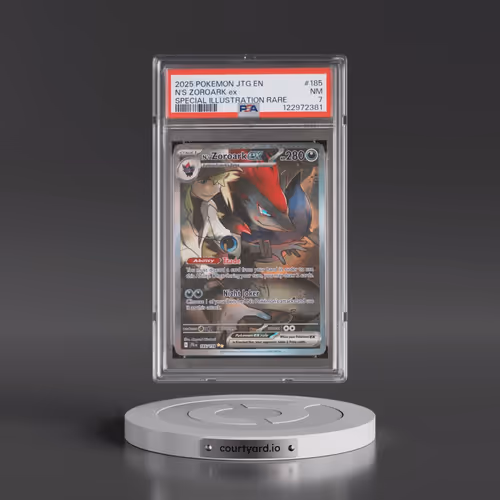 2025 Pokémon Jtg EN-Journey Together #185 N's Zoroark EX - Holo Special Illustration Rare (PSA 7 NM)
