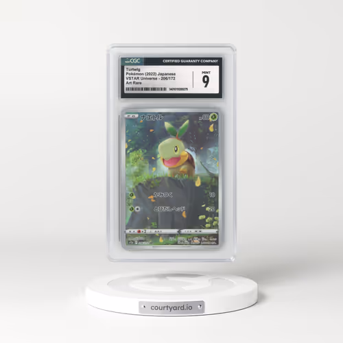 2022 VSTAR Universe #206/172 Turtwig - Art Rare (CGC 9 MINT)