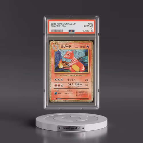 2023 Pokémon Cll-Trading Card Game Classic Charizard & HO-Oh EX Deck #002 Charmeleon (PSA 10 GEM MIN