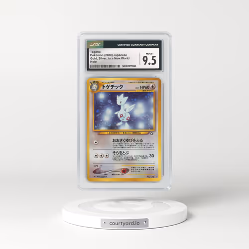 2000 Japanese Gold, Silver, to a New World... Togetic - Holo (CGC 9.5 MINT+)