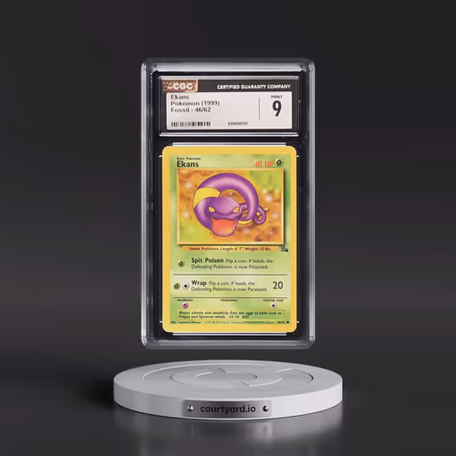 1999 Fossil #46/62 Ekans (CGC 9 MINT)