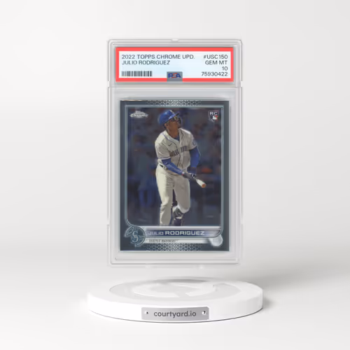 2022 Topps Chrome Update #USC150 Julio Rodriguez (PSA 10 GEM MINT)
