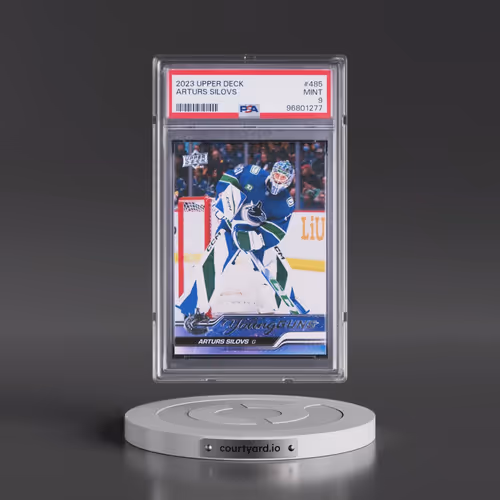 2023 Upper Deck #485 Arturs Silovs (PSA 9 MINT)