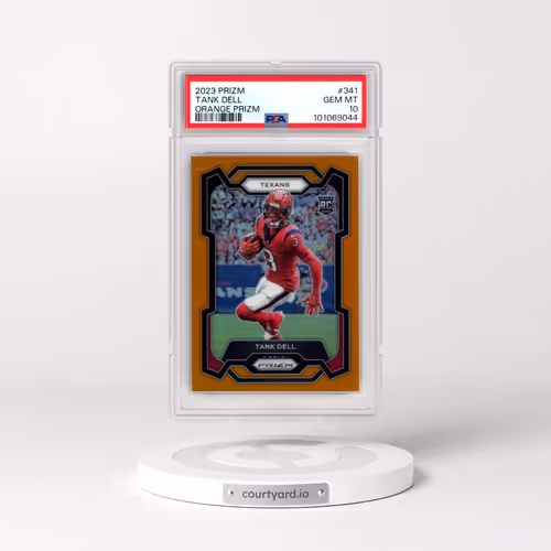 2023 Panini Prizm #341 Tank Dell - Orange Prizm (PSA 10 GEM MINT)