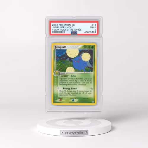 2004 Pokémon EX Team Rocket Returns #11 Jumpluff - Holo (PSA 9 MINT)