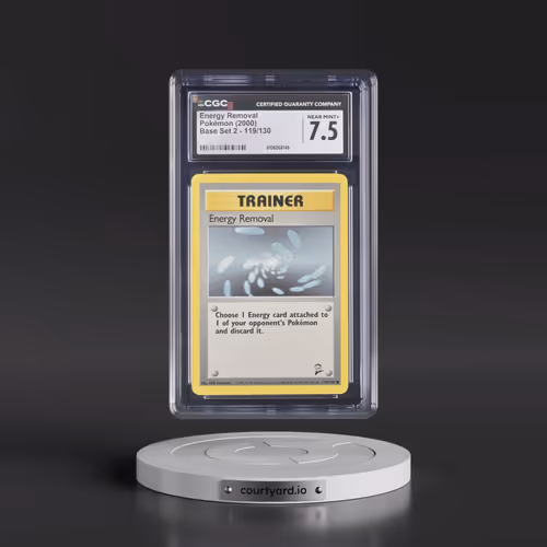 2000 Base Set 2 #119/130 Energy Removal (CGC 7.5 NM+)