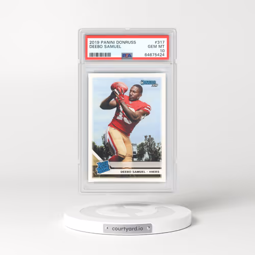 2019 Panini Donruss #317 Deebo Samuel (PSA 10 GEM MINT)