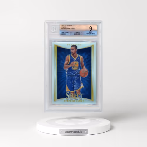 2012 Panini Select #39 Stephen Curry - Prizm (BGS 9 MINT)